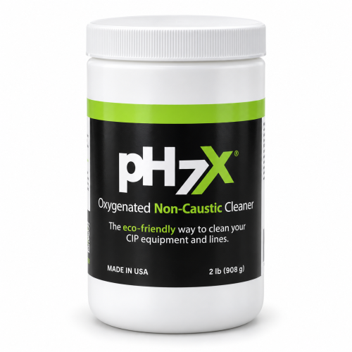 pH7X® oxygenated non-caustic cleaner in a single 2 lb jar